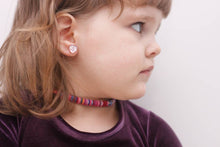 Load image into Gallery viewer, Sparkle Heart Earrings