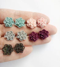 Load image into Gallery viewer, Succulent Earrings