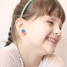 Load image into Gallery viewer, Glitter Snowflake Acrylic Earrings