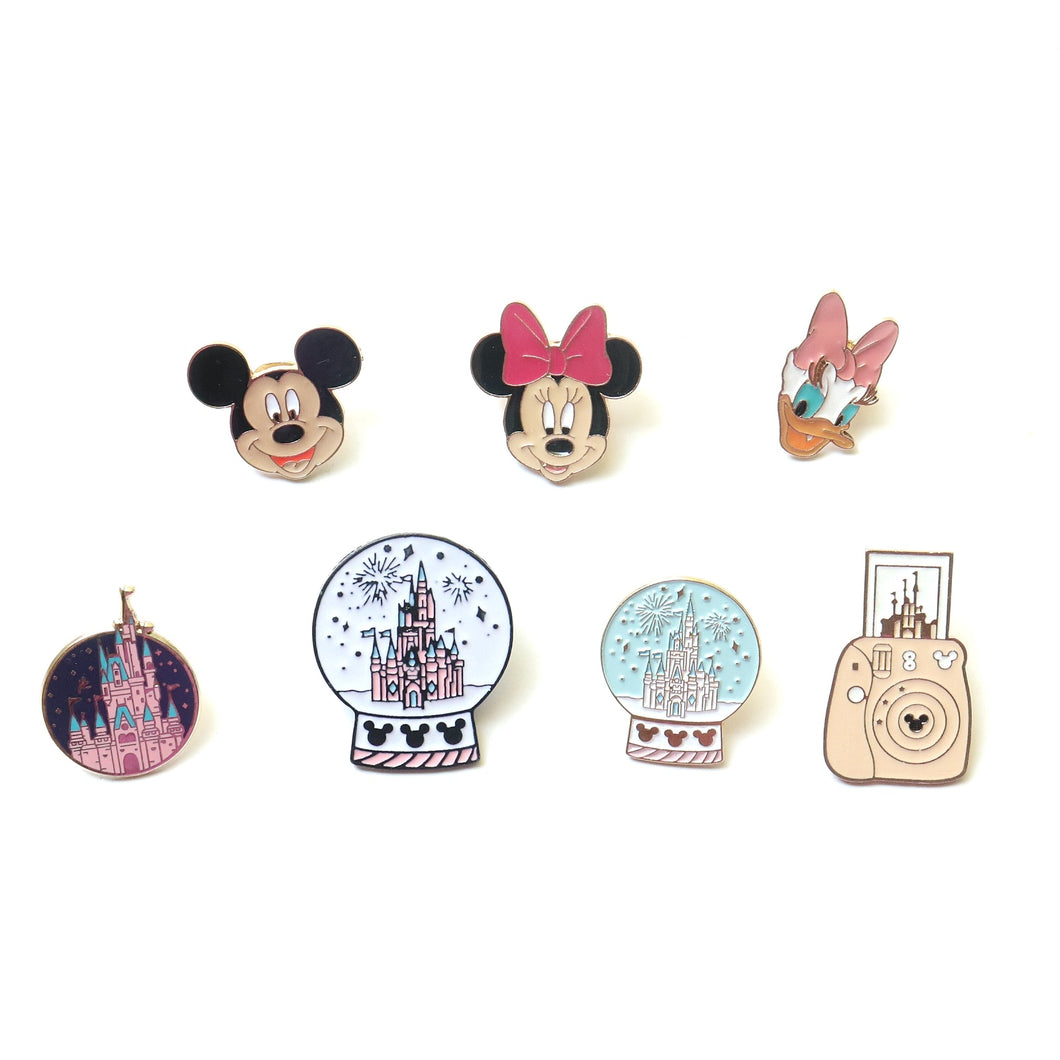 Magical Vacation Enamel Pins