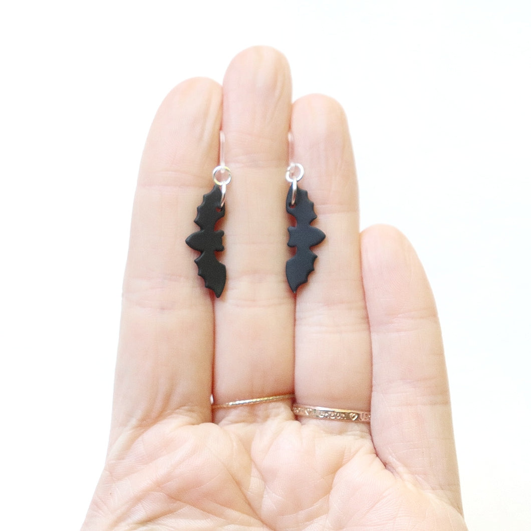 Bat Charm Earrings