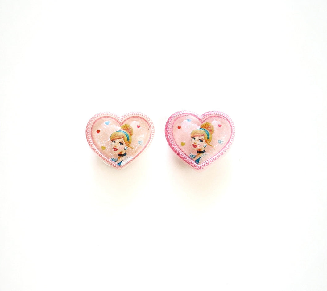 Blonde Princess Croc Charms