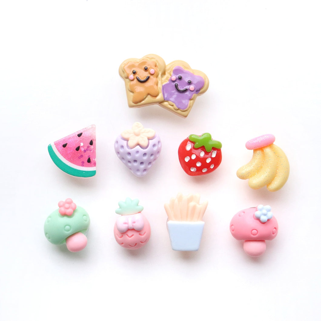 Food Croc Charms