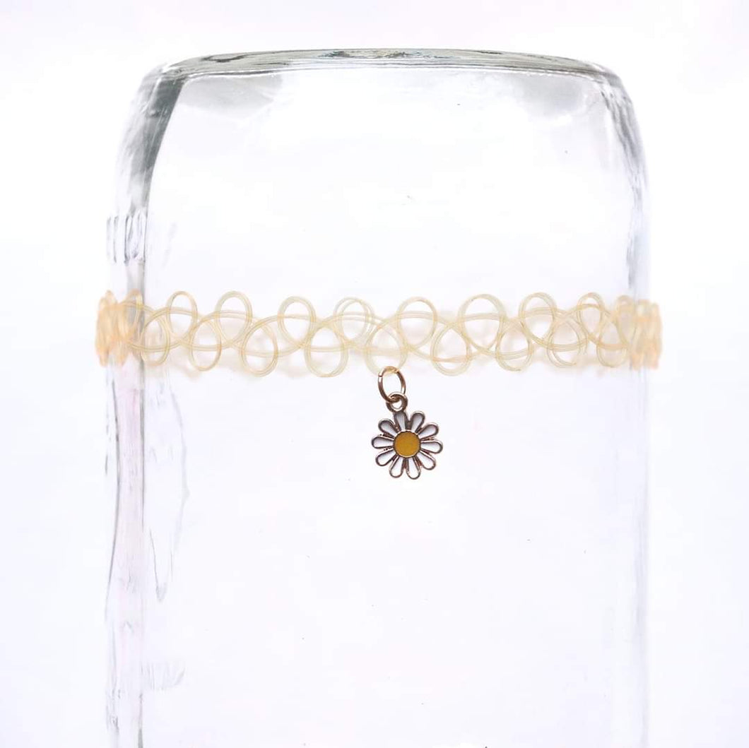 Daisy Tattoo Choker