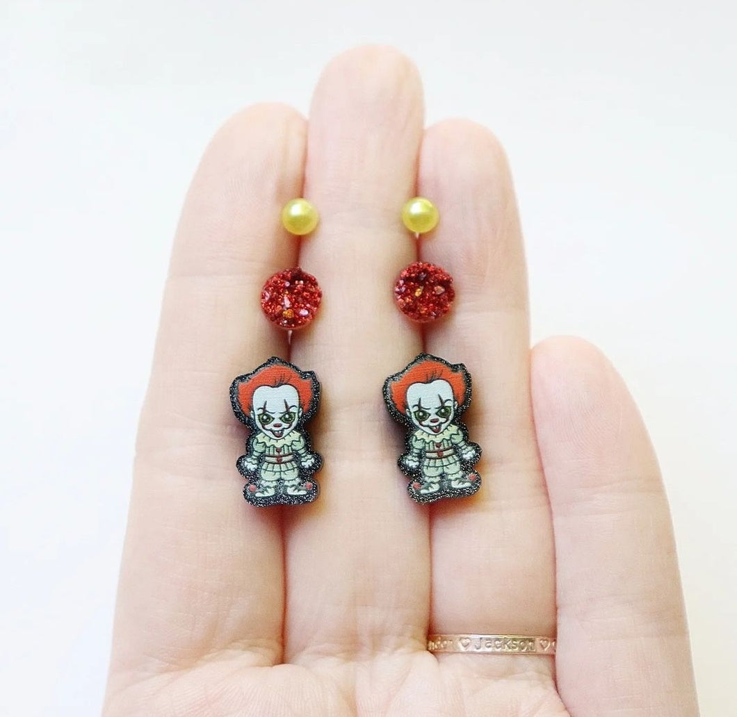 Horror Movie Character Earrings