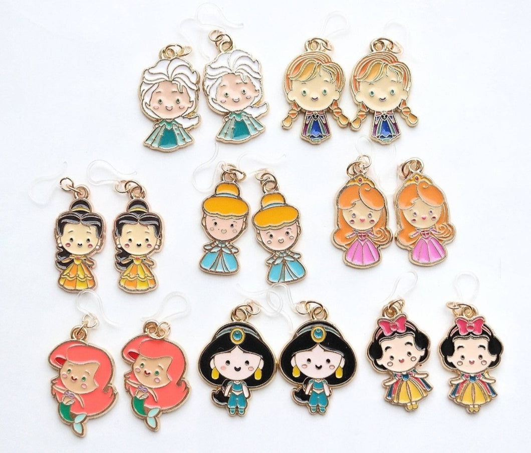 Princess Charm Earrings