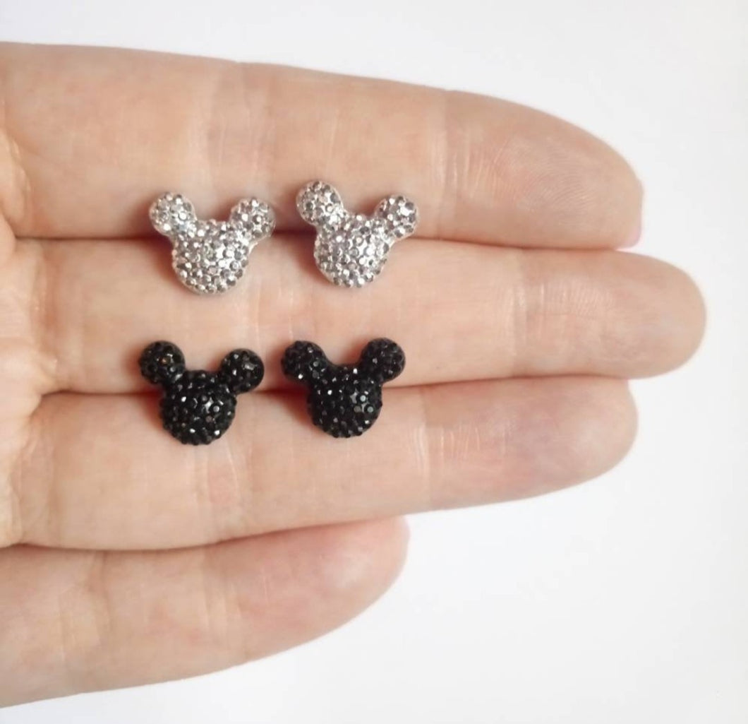 Mouse Head Earrings