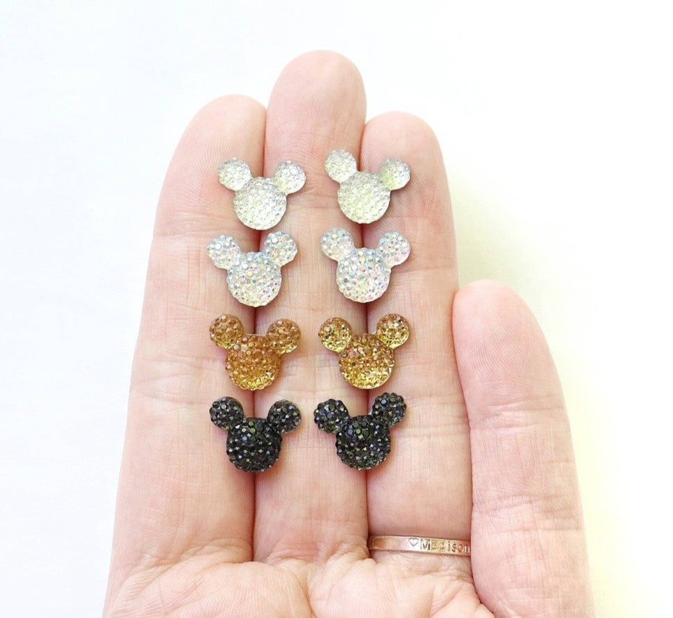 Mouse Head Earrings