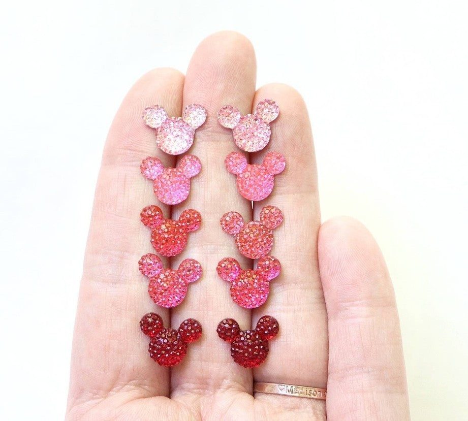 Mouse Head Earrings