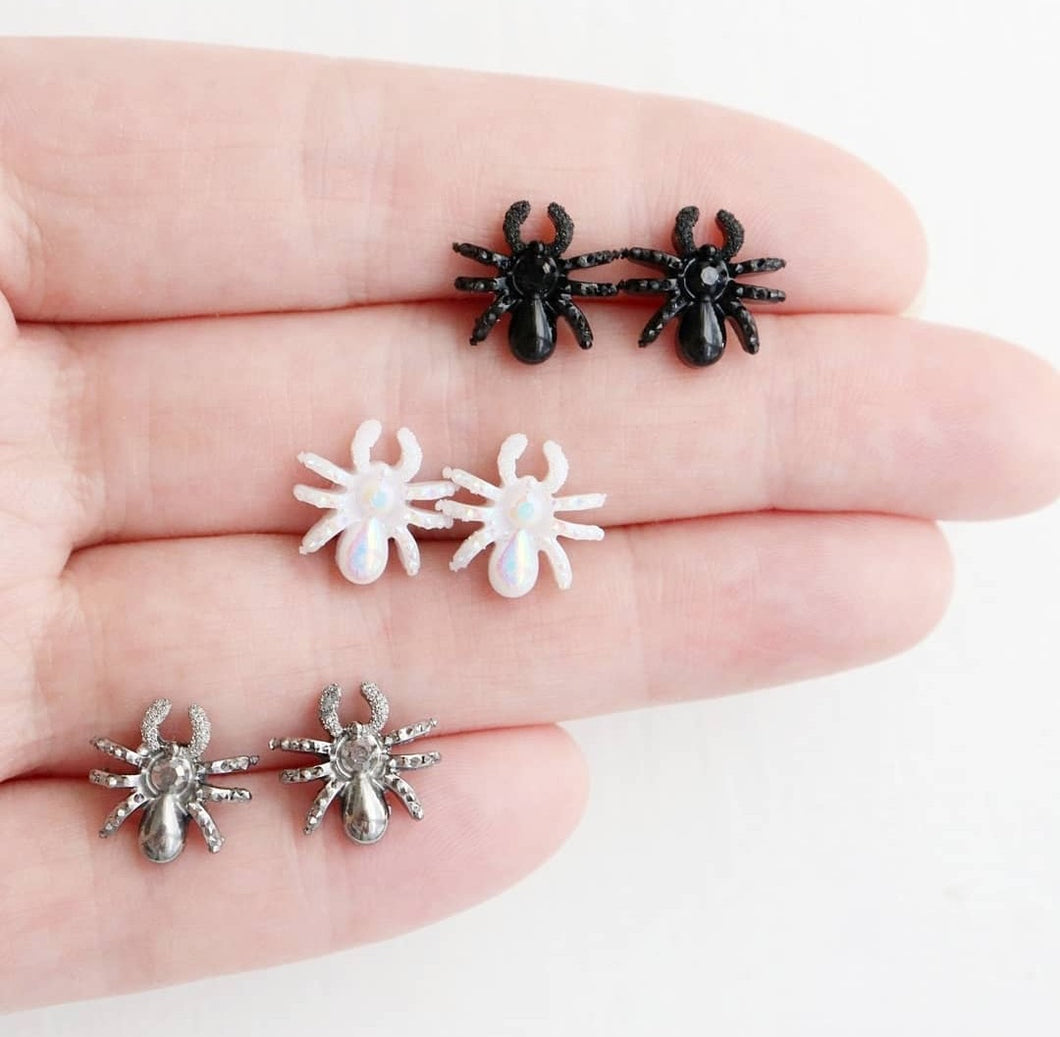 Fancy Spider Earrings