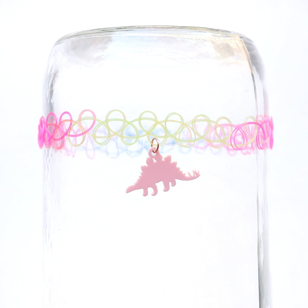 Dino Tattoo Choker