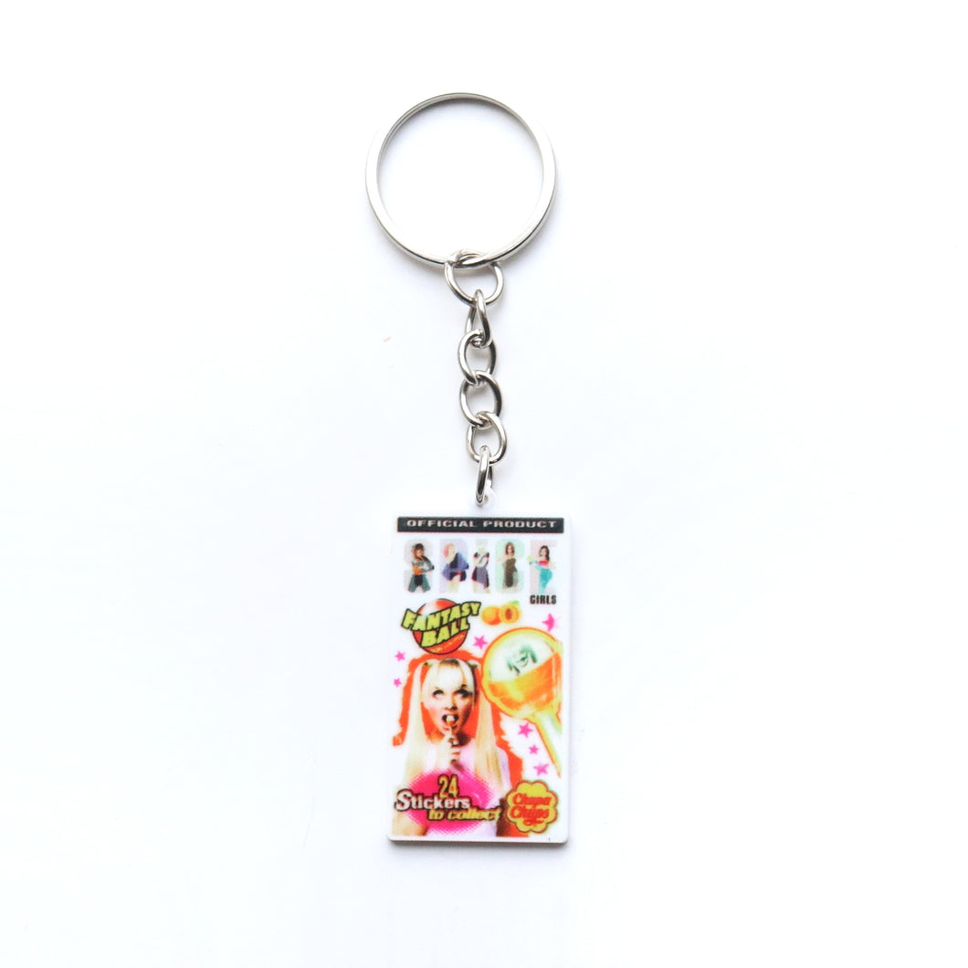 Nostalgic Spice Girls Lollipop Keychain