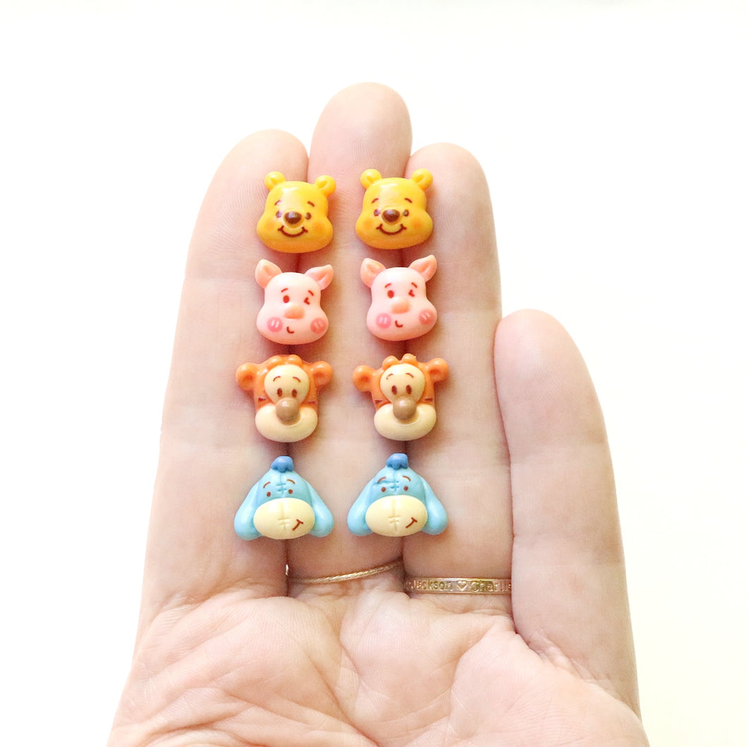 Hunny Bear & Friend Earrings