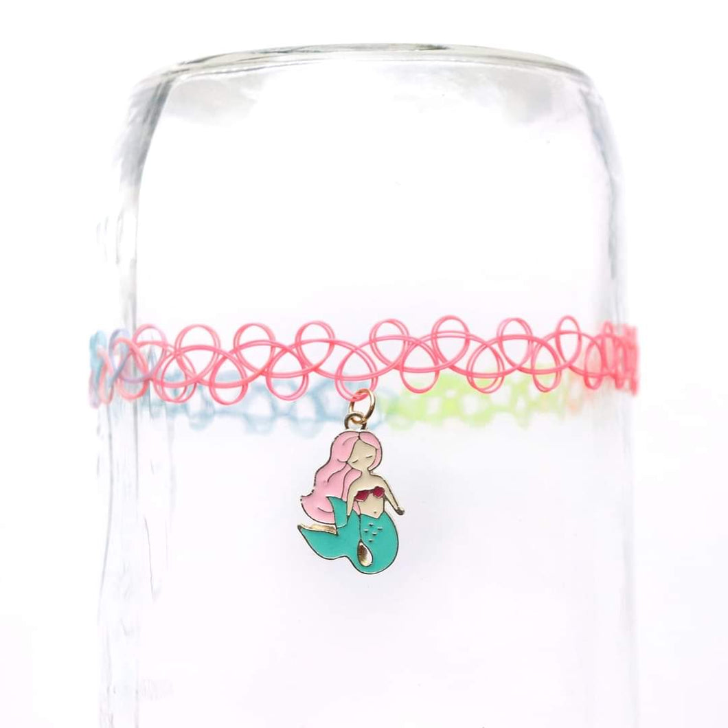 Mermaid Tattoo Choker