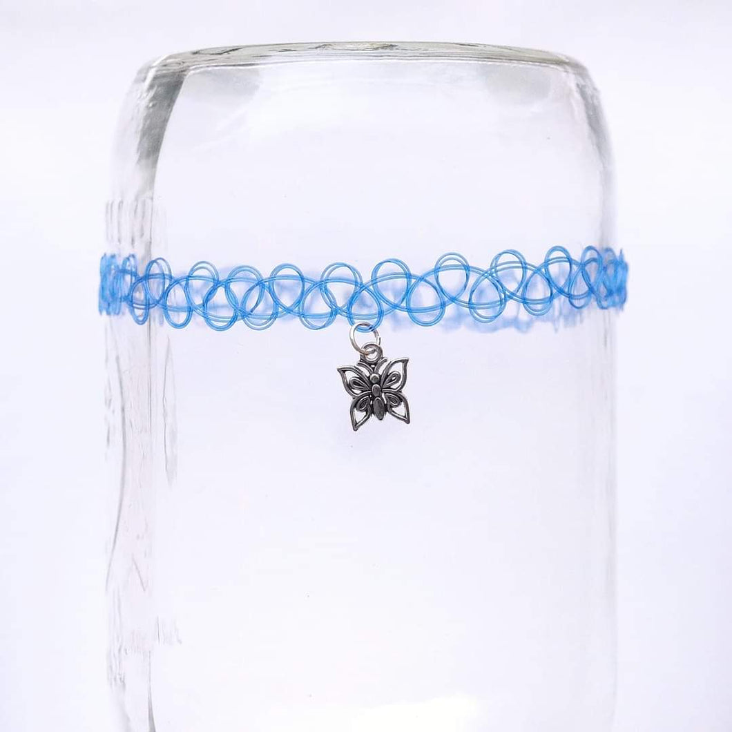 Butterfly Tattoo Choker