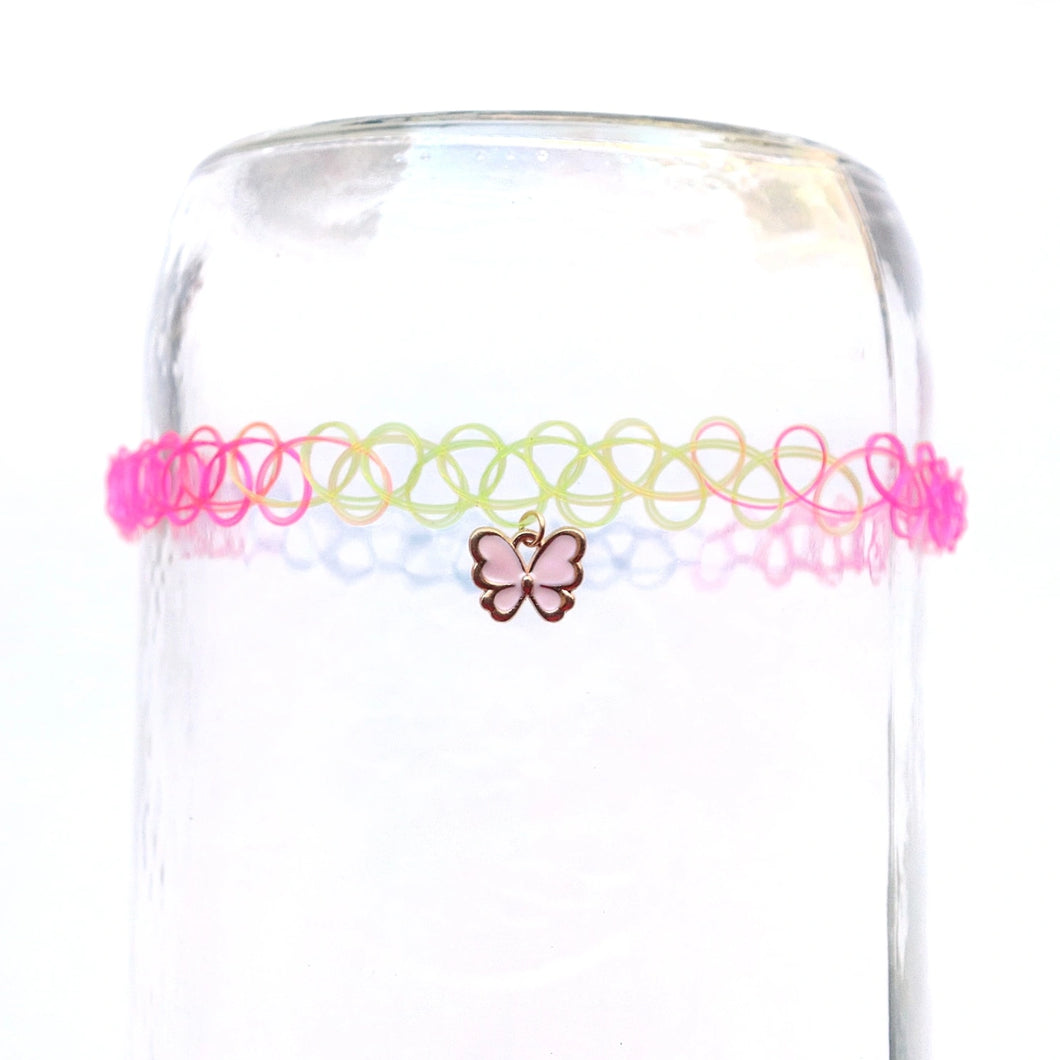 Butterfly Tattoo Choker