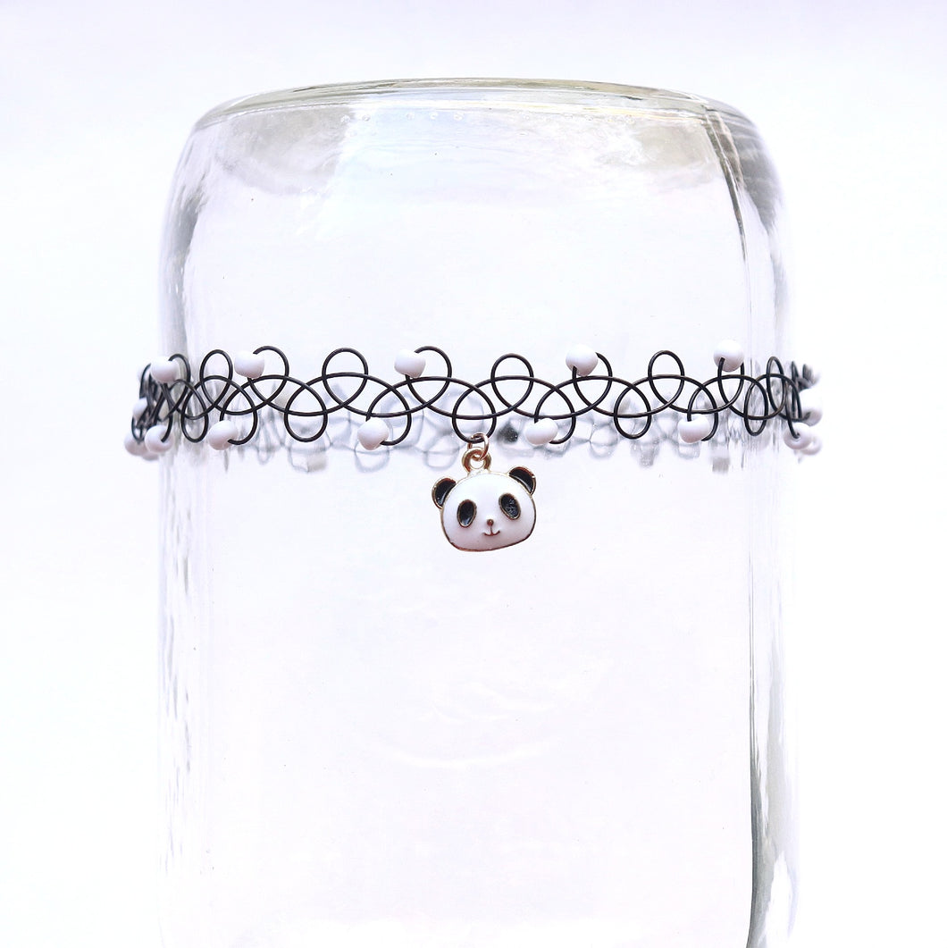 Panda Tattoo Choker