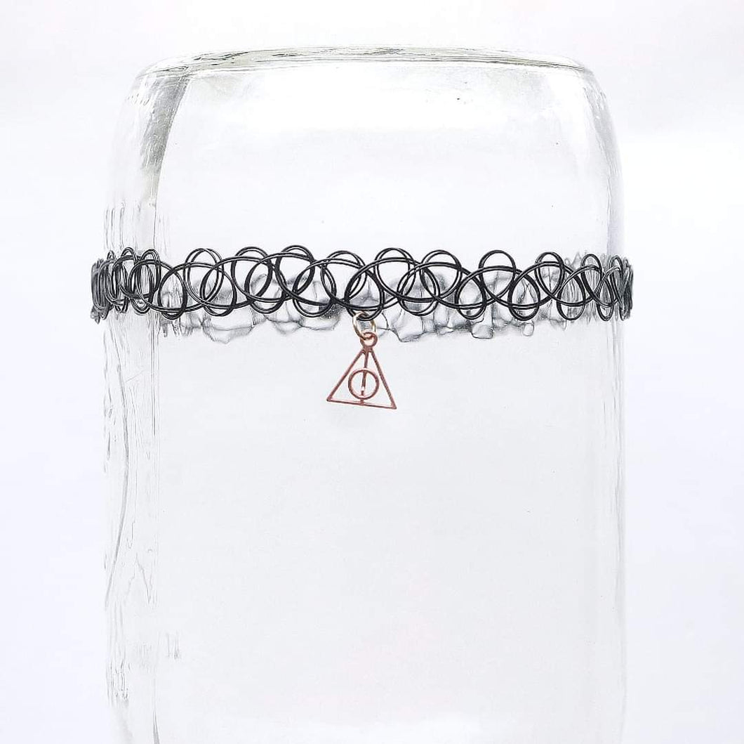 Wizard Symbol Tattoo Choker