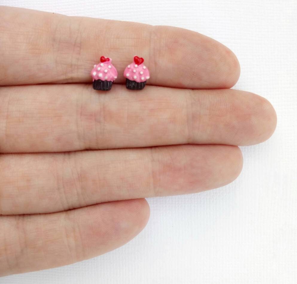 Cupcake Earrings