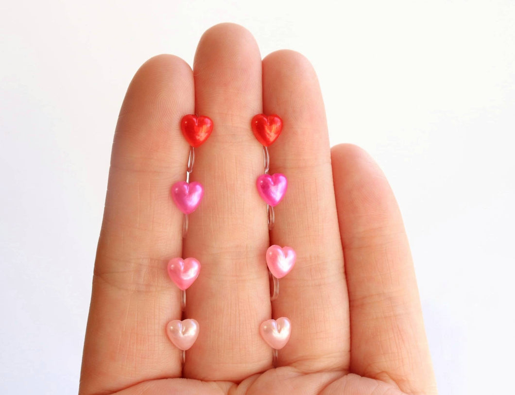 Medium Heart Earrings