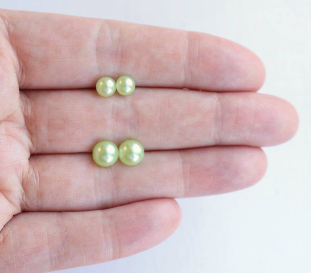 Pear Pearl Earrings