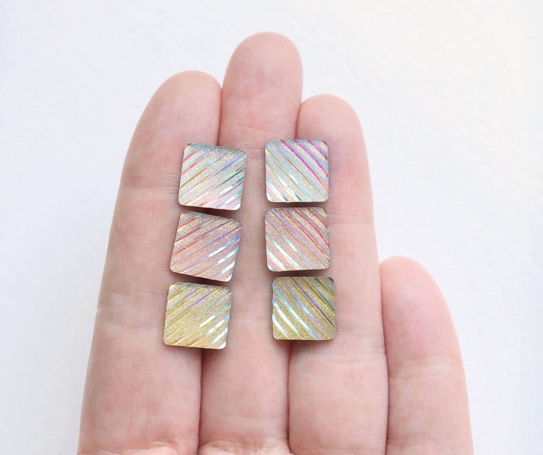 Iridescent Stripe Earrings