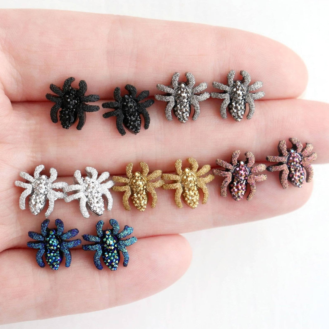 Fancy Spider Earrings