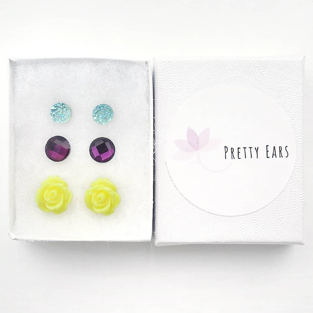 Past Monthly Surprise Kid Box: Single Earrings Listing