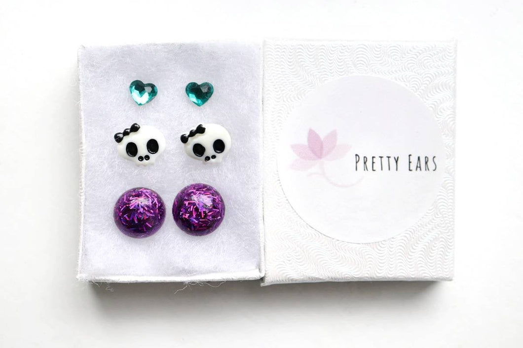 Past Monthly Surprise Kid Box: Single Earrings Listing