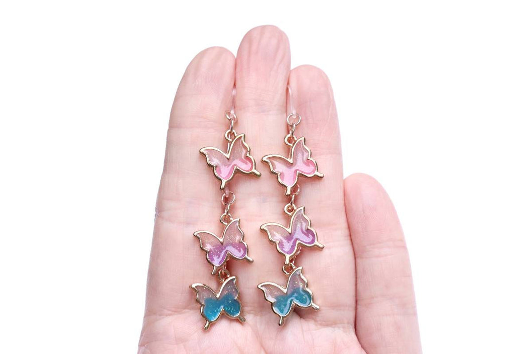 Butterfly Charm Earrings