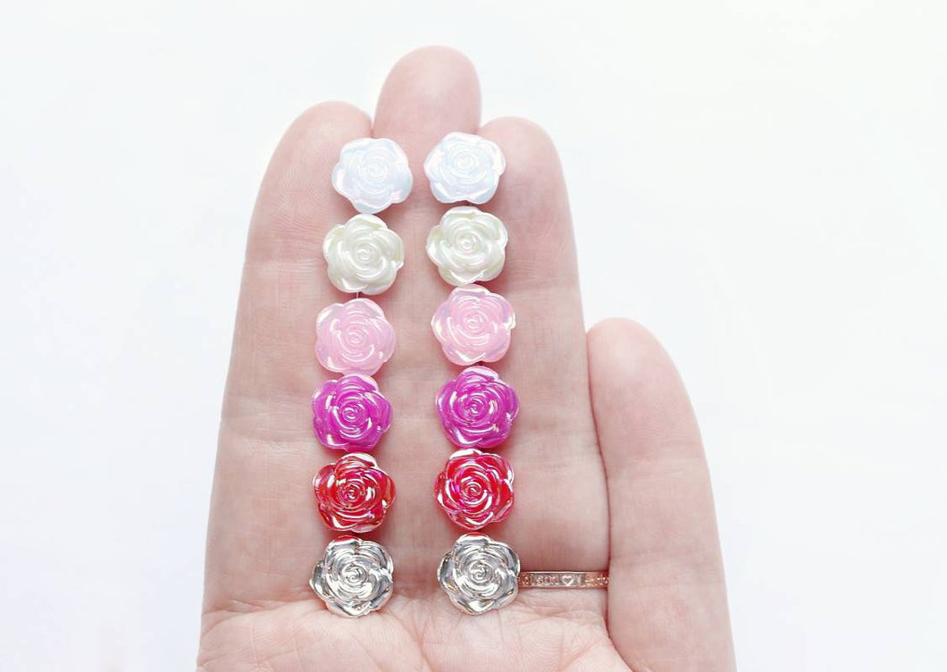 Pretty Rose Earrings