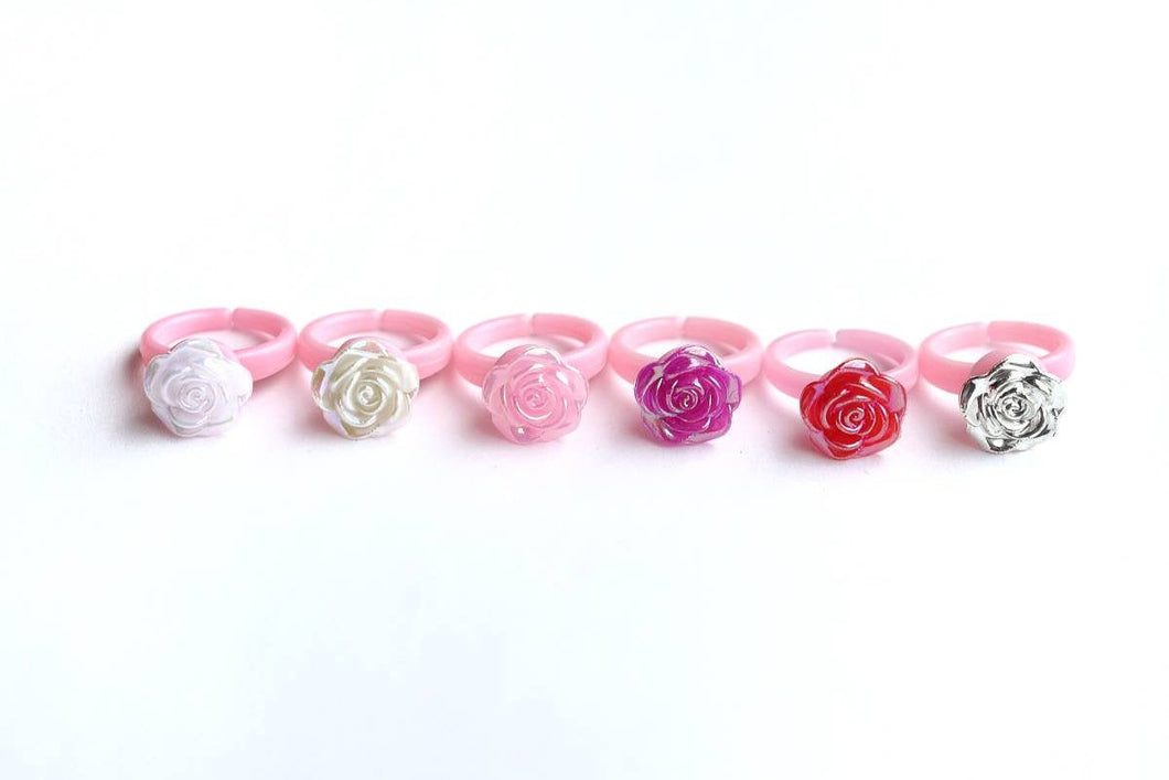 Pretty Rose Rings for kids