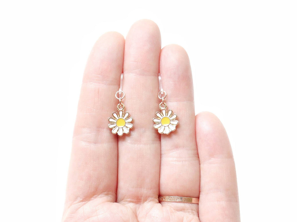 Daisy Charm Earrings