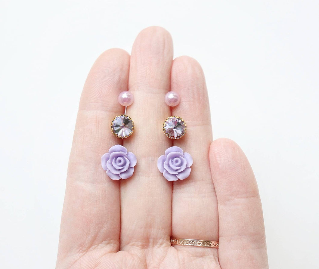 Pretty in Purple Earrings