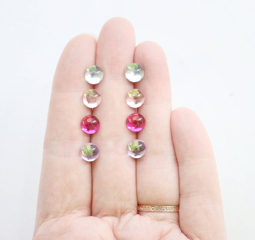 Simple Cabochon Earrings