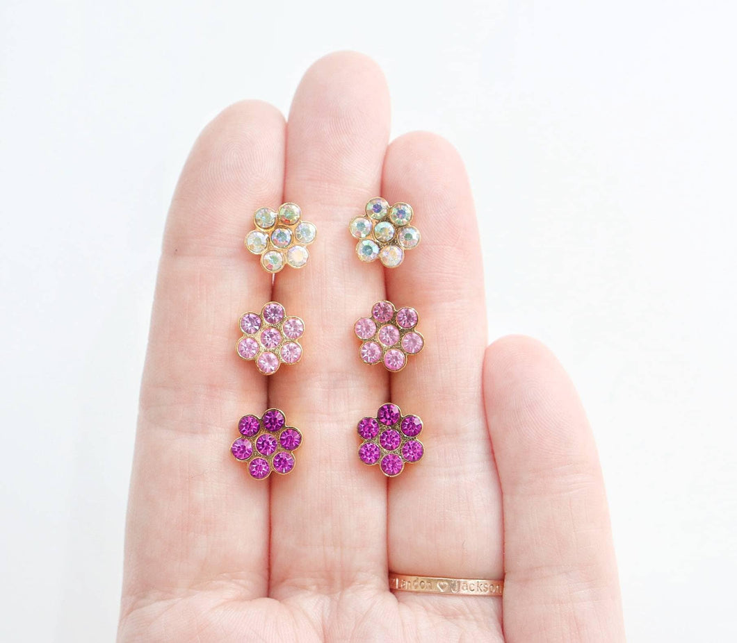 Pretty Rhinestone Earrings