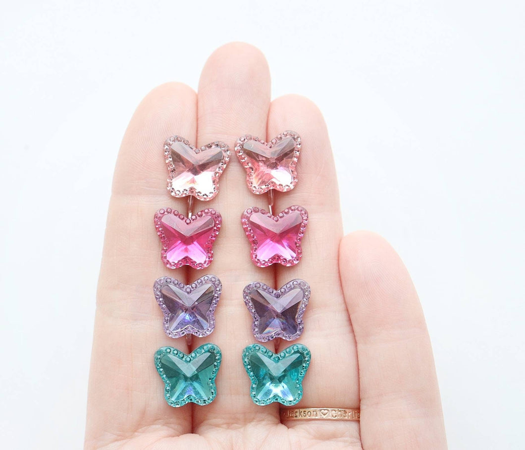 Large Butterfly Earrings