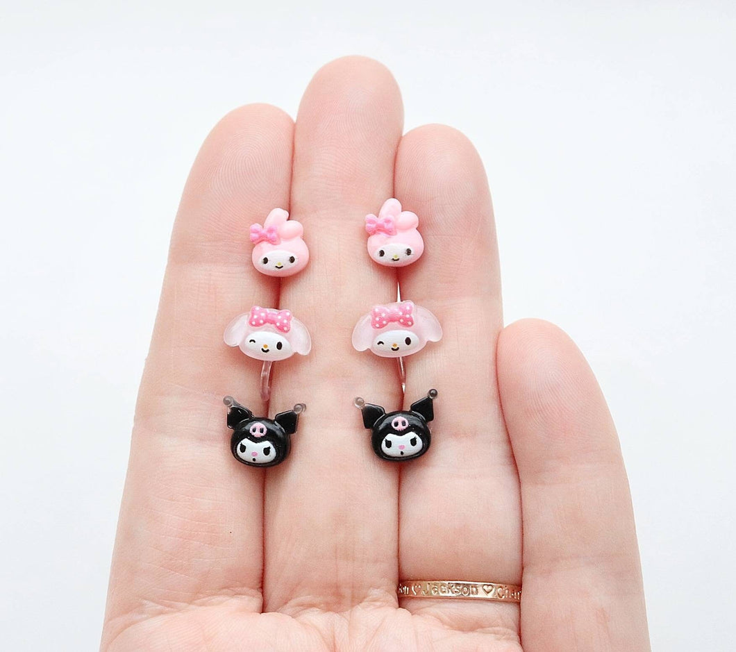 Cute Japanese Character Earrings